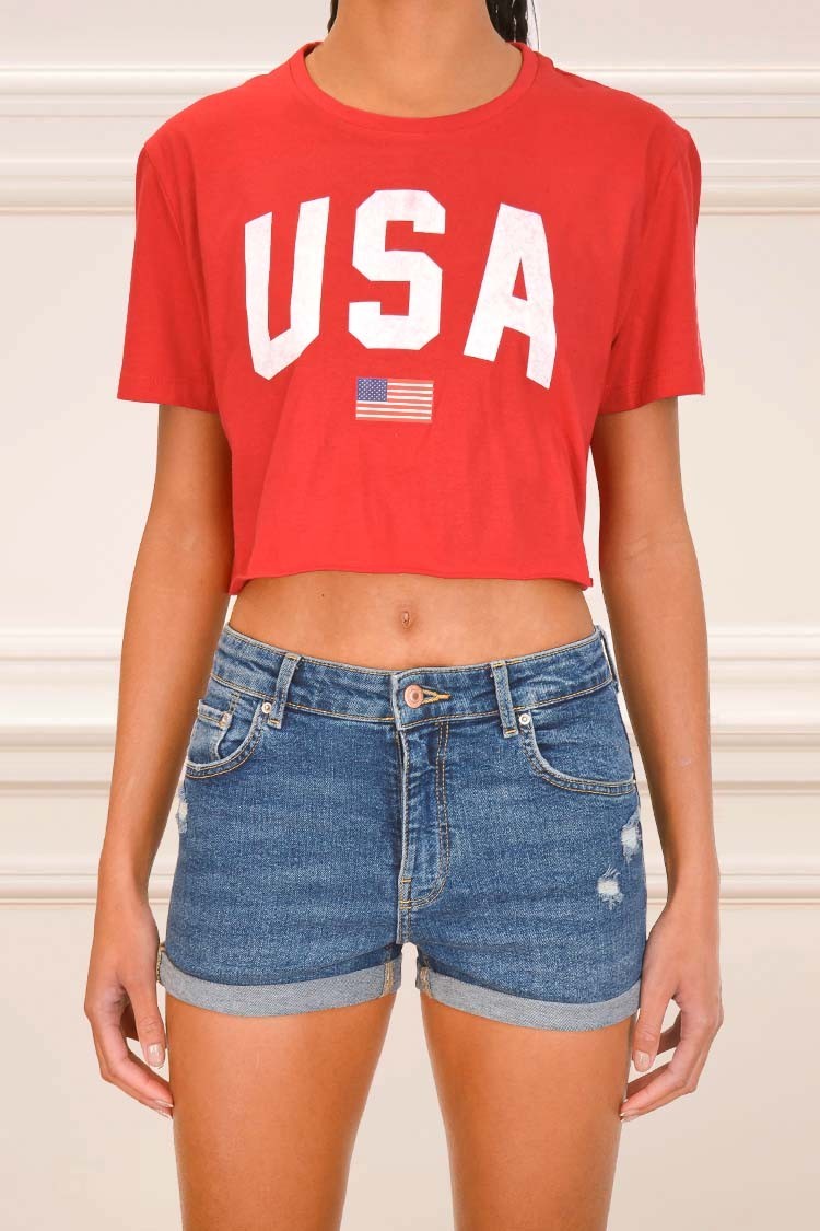 Alicia USA top